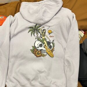 Katin Light Purple Hoodie with Surf Graphic